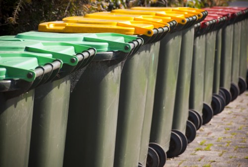 Residential waste collection in the heart of Hoxton.